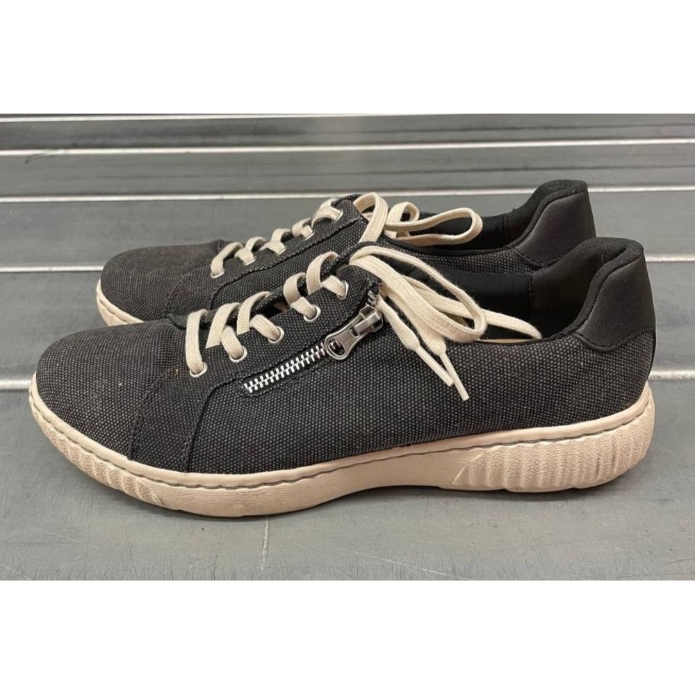 Clarks Collection Lace‎ Up Sneakers Womens 9.5 Grey Caroline Echo